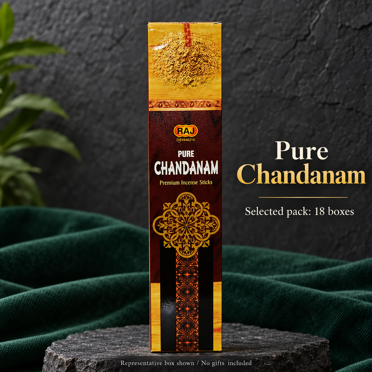 Pure Chandanam — 18 boxes — representative individual box