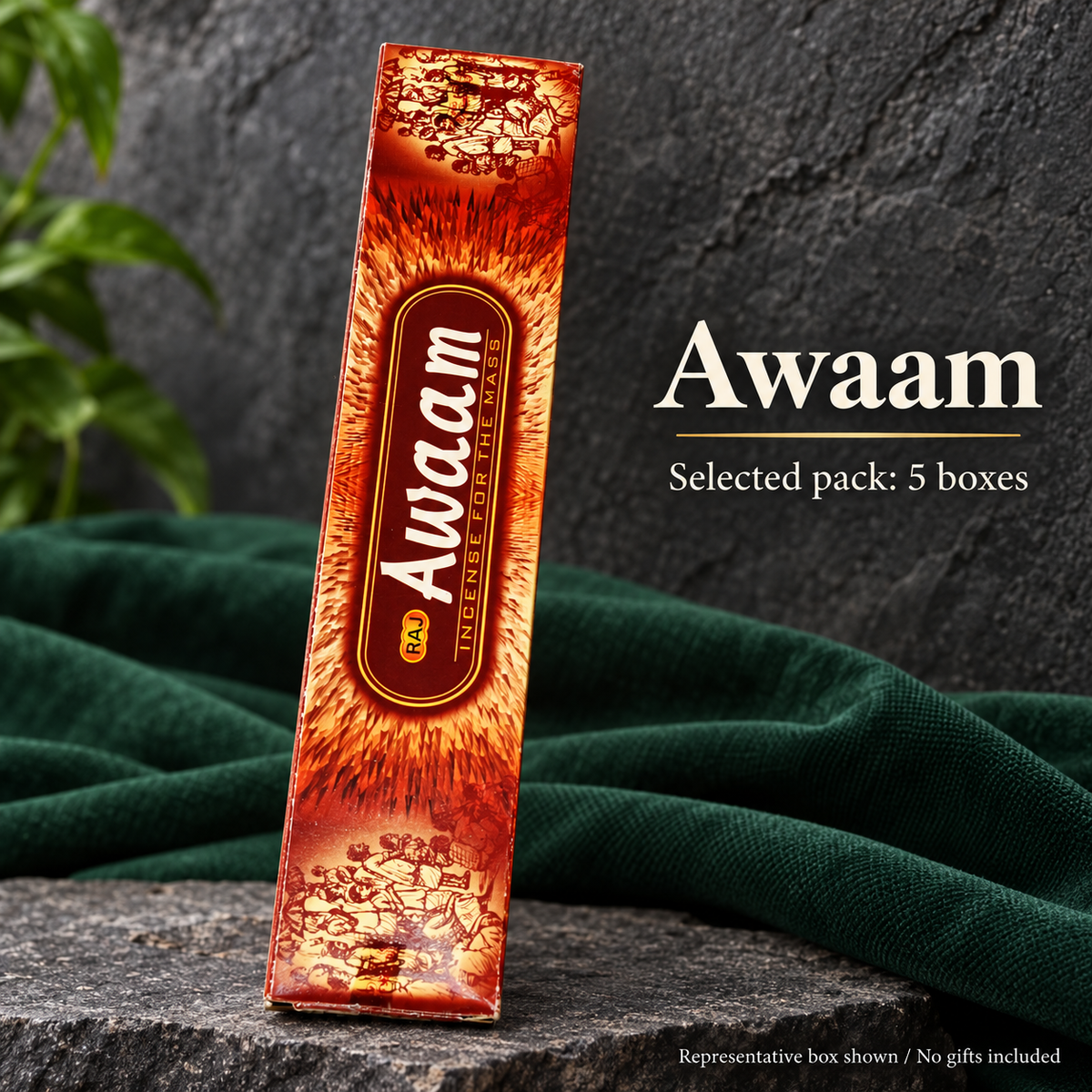 Awaam — 5 boxes — representative individual box