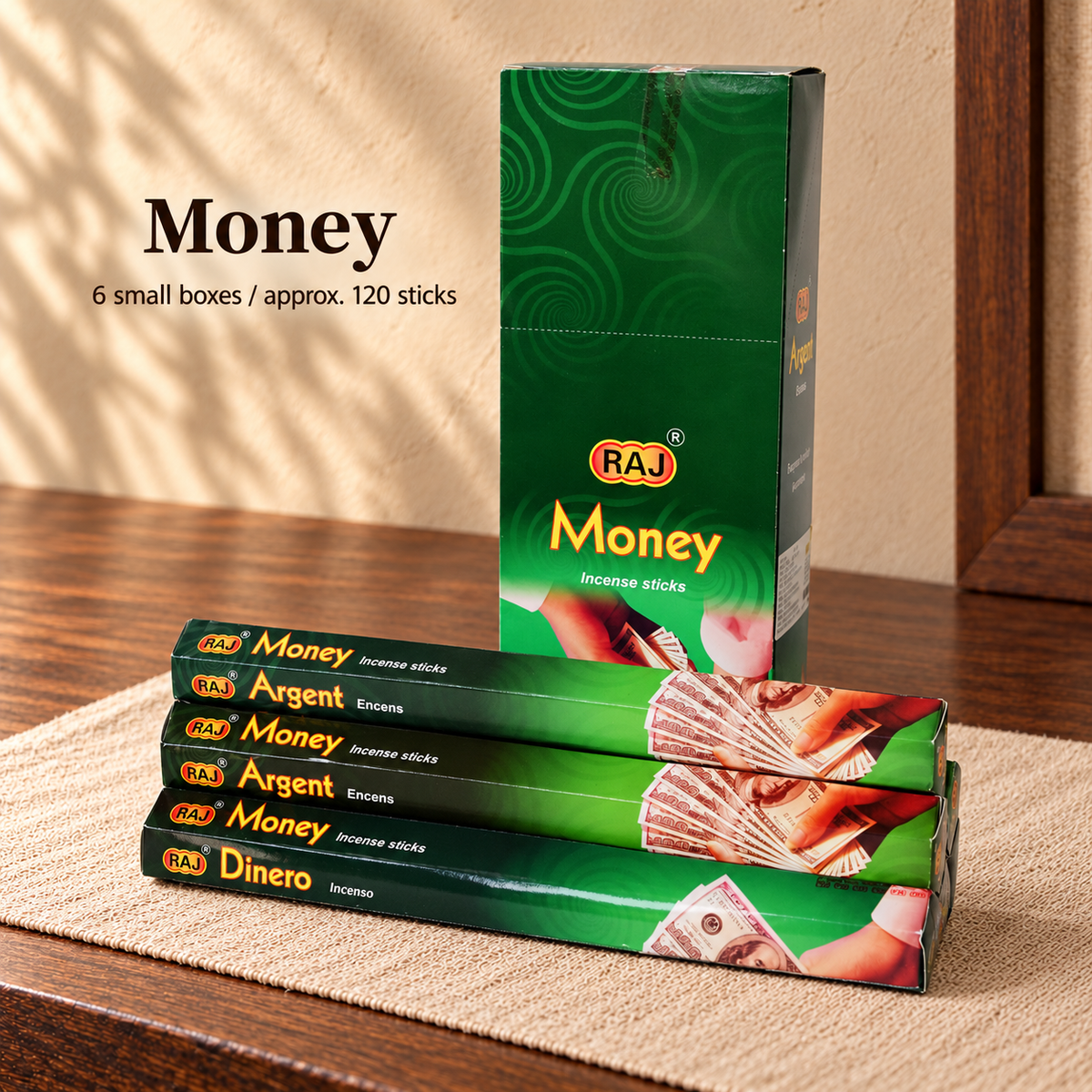 TB7101159486-13 | Money | 6 small boxes / approx. 120 sticks