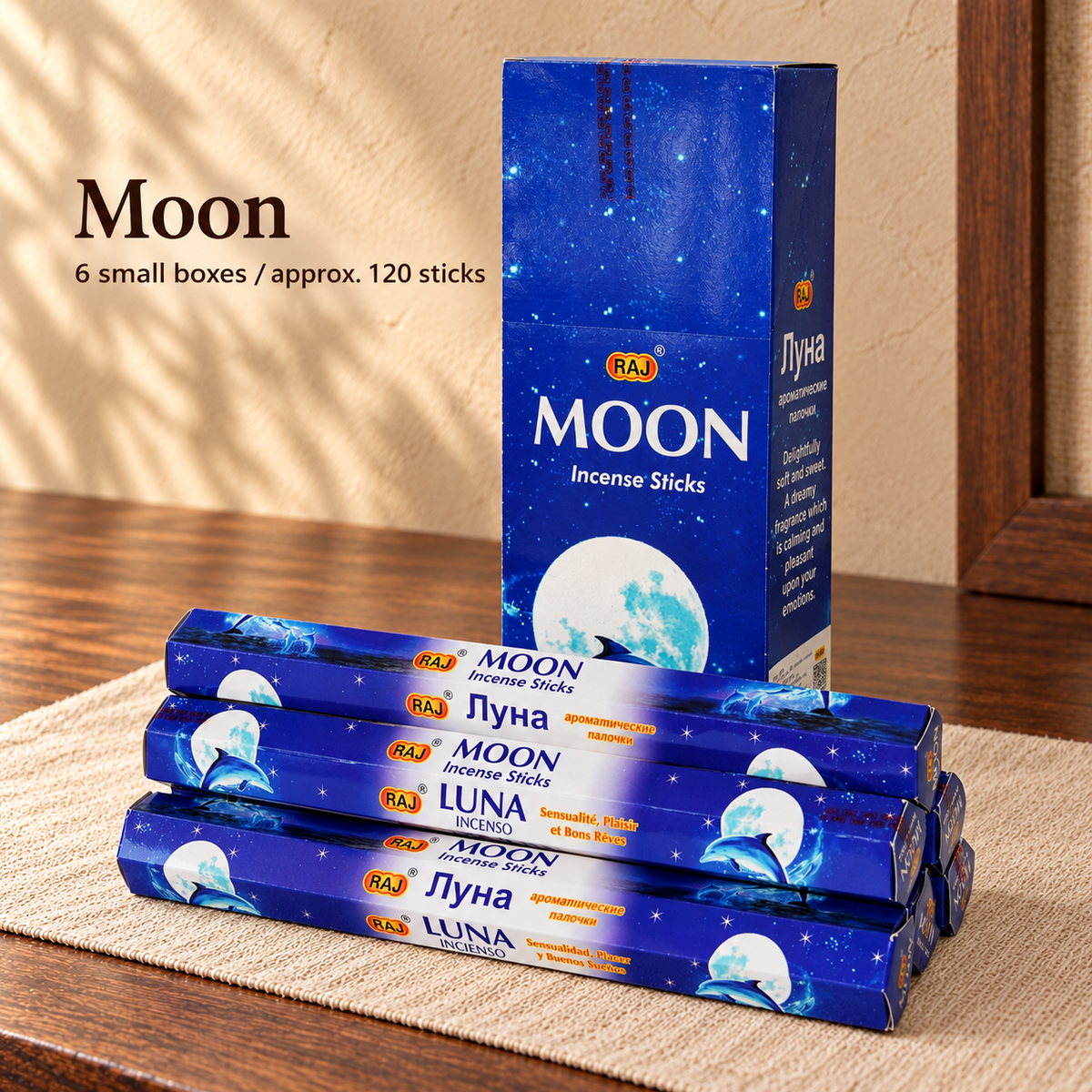 TB7101159486-23 | Moon | 6 small boxes / approx. 120 sticks