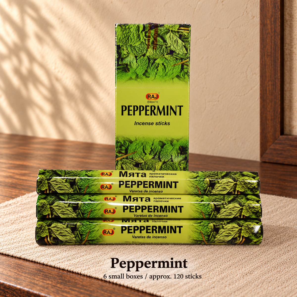 TB7101159486-29 | Peppermint | 6 small boxes / approx. 120 sticks