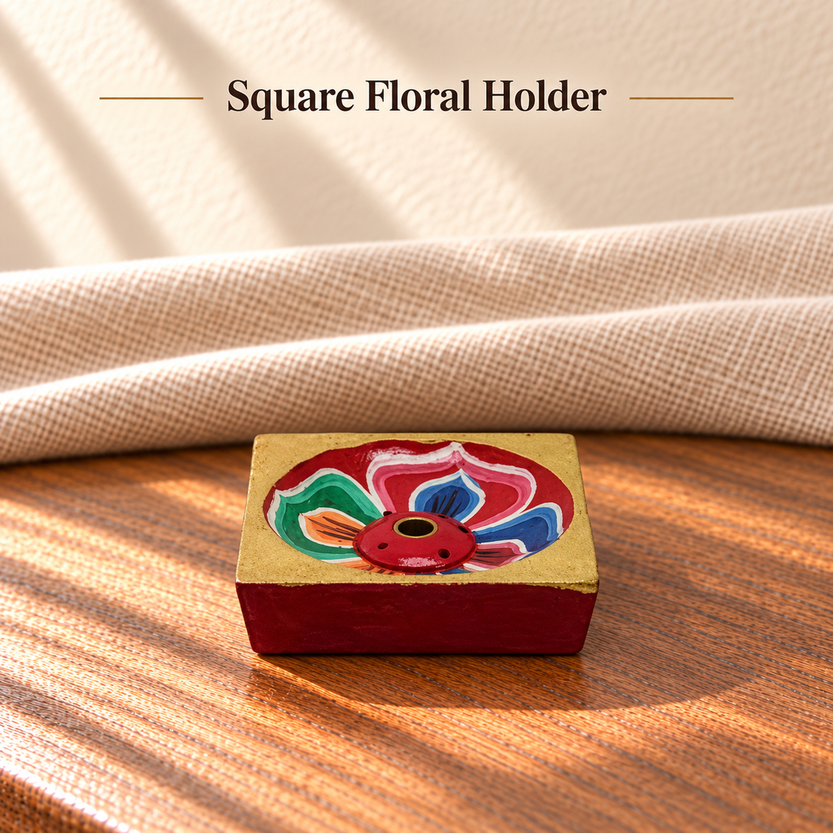 Square Floral Holder