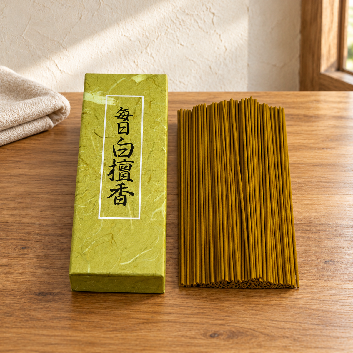 Nippon Kodo Incense Sticks — Four Boxed Selections — Daily Sandalwood / 50 g