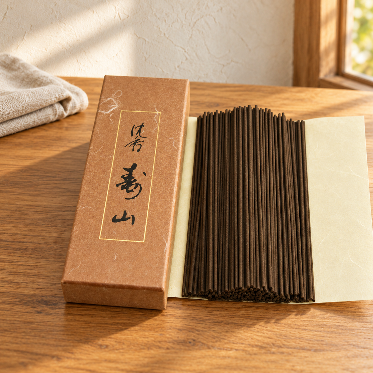 Nippon Kodo Incense Sticks — Four Boxed Selections — Jinkoh Juzan / 50 g