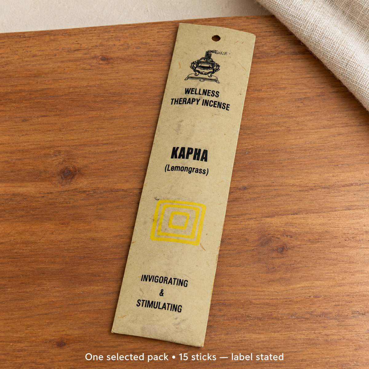 Mandala Art & Incense — 15-Stick Wellness Selection — variant-04