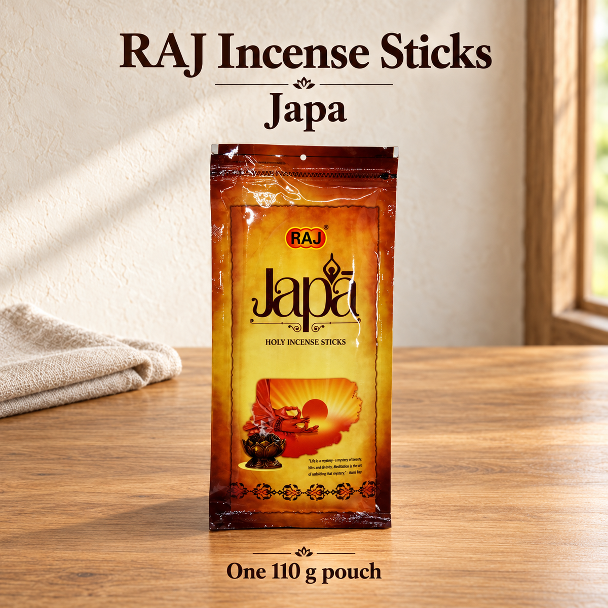 RAJ Incense Sticks — Japa