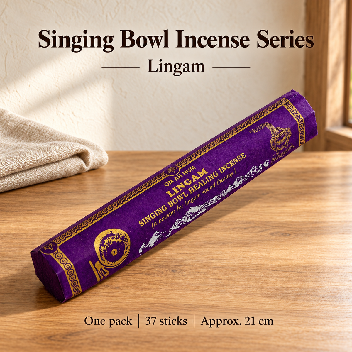 Singing Bowl Incense Series — Lingam
