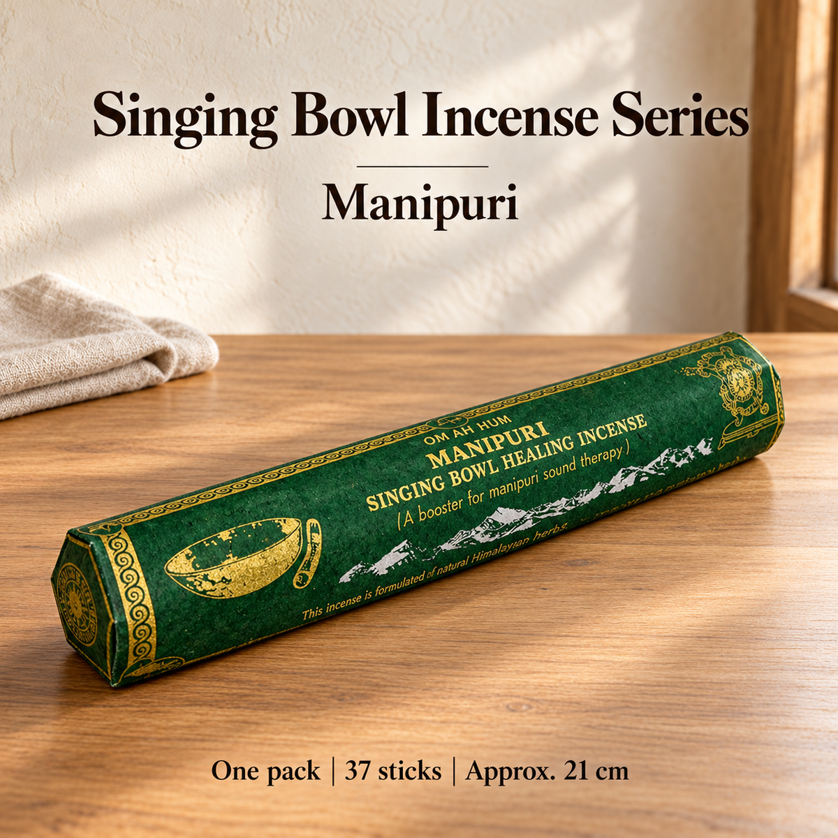Singing Bowl Incense Series — Manipuri