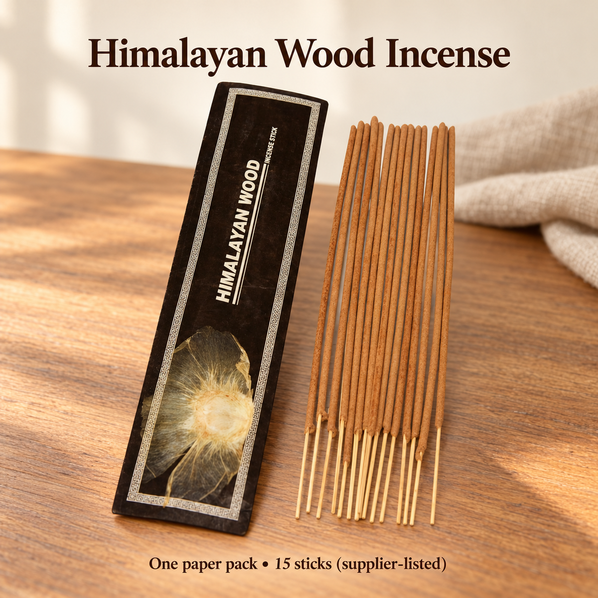 Himalayan Incense Sticks in Decorative Paper Packs — 21 Fragrances — variant-13