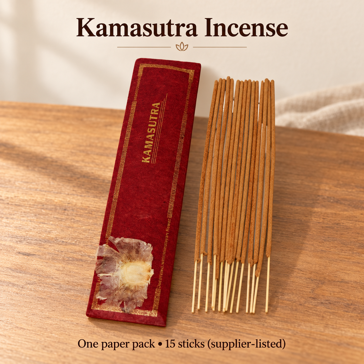 Himalayan Incense Sticks in Decorative Paper Packs — 21 Fragrances — variant-15