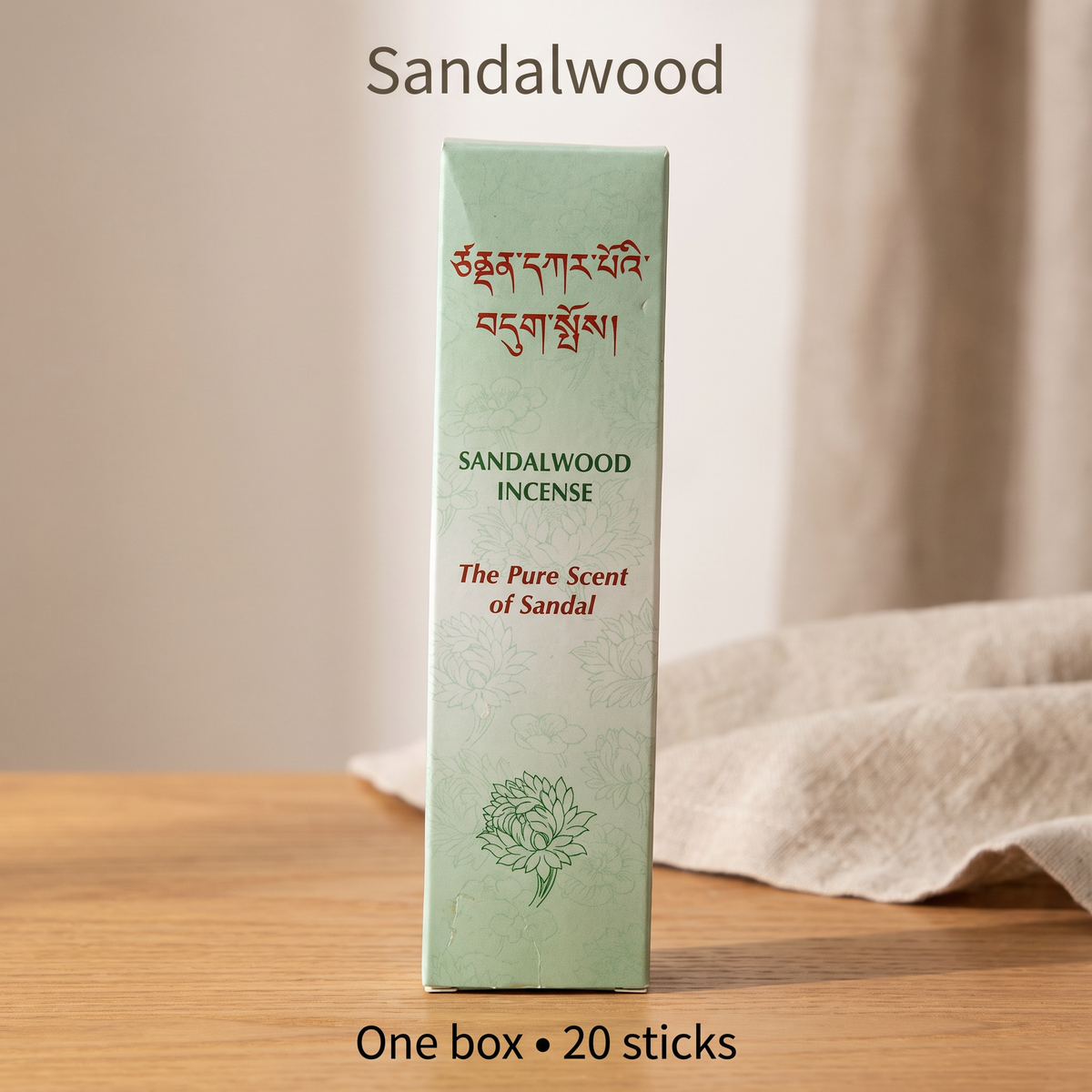 Sandalwood / One Box / 20 Sticks