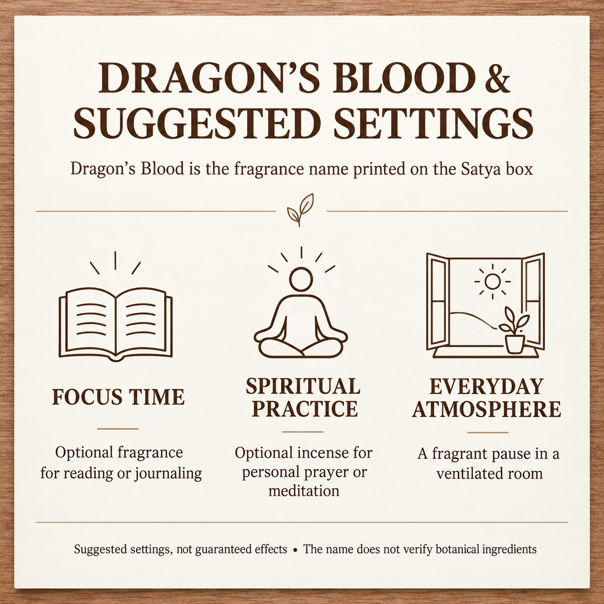Satya Dragon's Blood Incense — 12-Box Carton, 180 g | uses