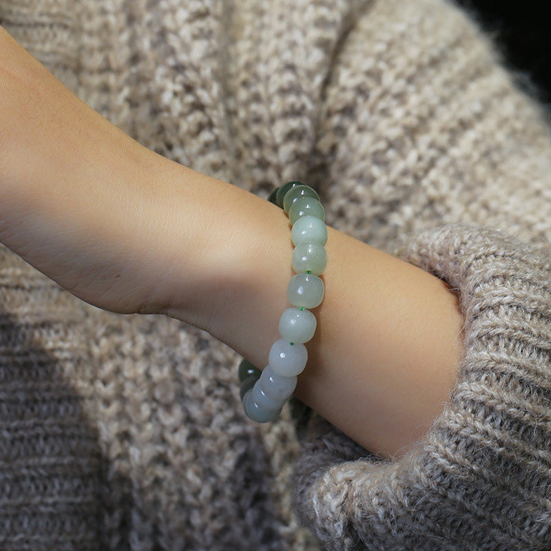 EverestArtstudios Gradient Jade Luck Blessing Bracelet