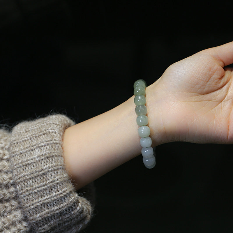 EverestArtstudios Gradient Jade Luck Blessing Bracelet