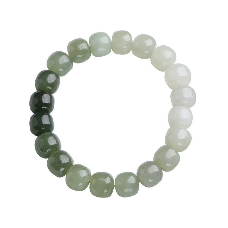 EverestArtstudios Gradient Jade Luck Blessing Bracelet