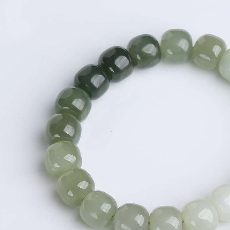 EverestArtstudios Gradient Jade Luck Blessing Bracelet