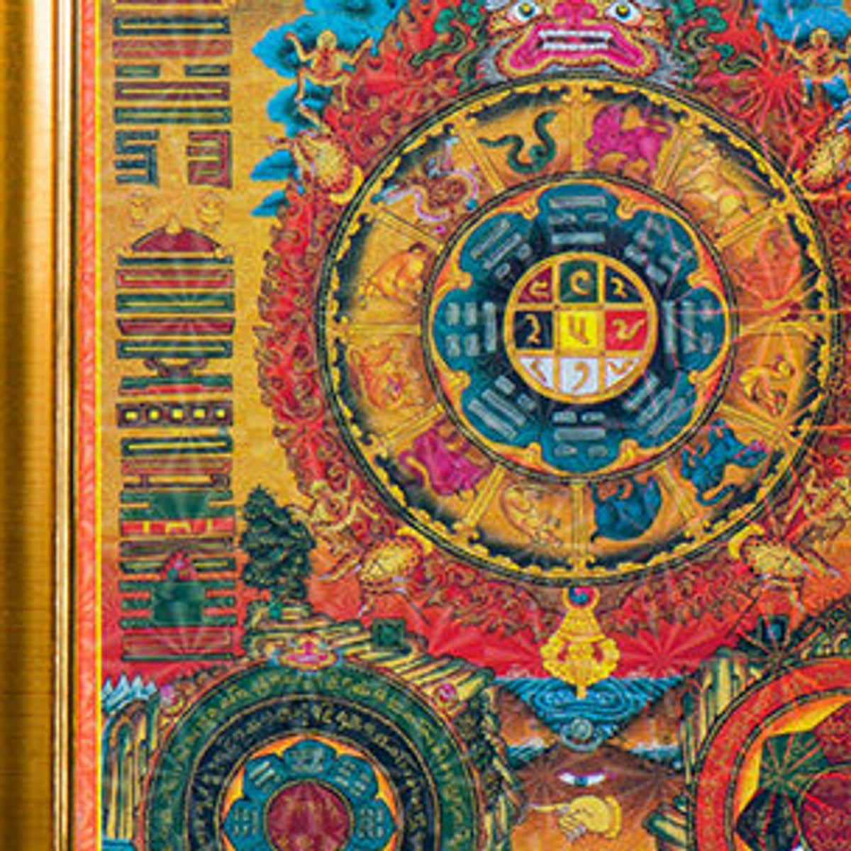 Nine Palace Bagua Zodiac detail-1