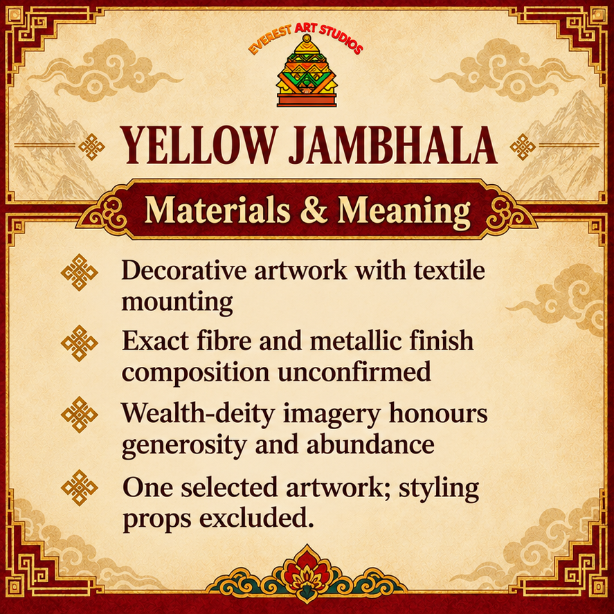 Yellow Jambhala material