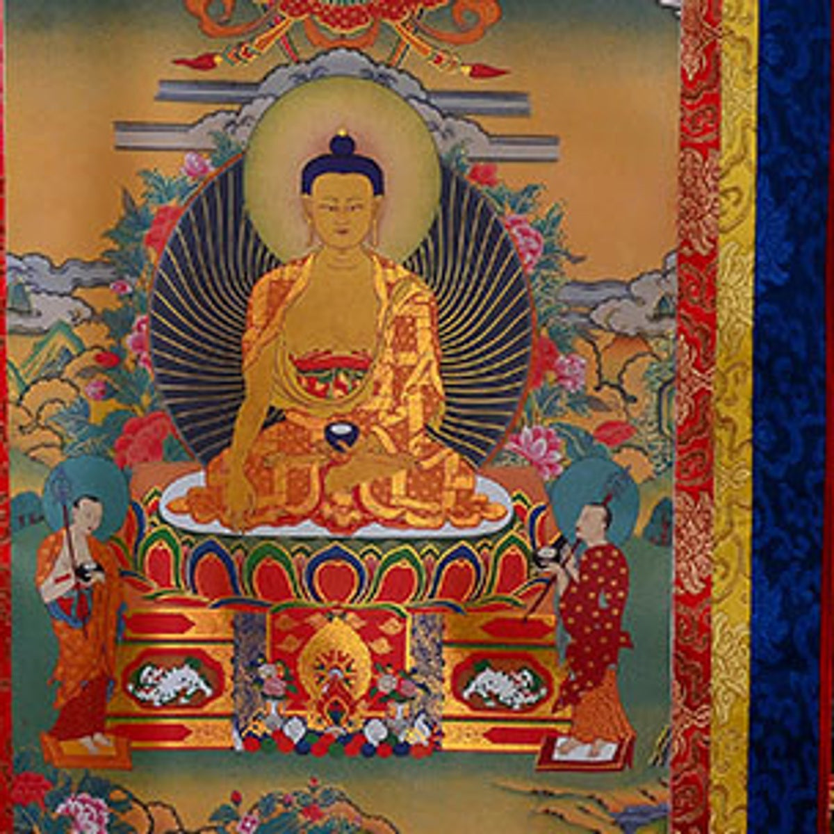 Shakyamuni Buddha detail-1