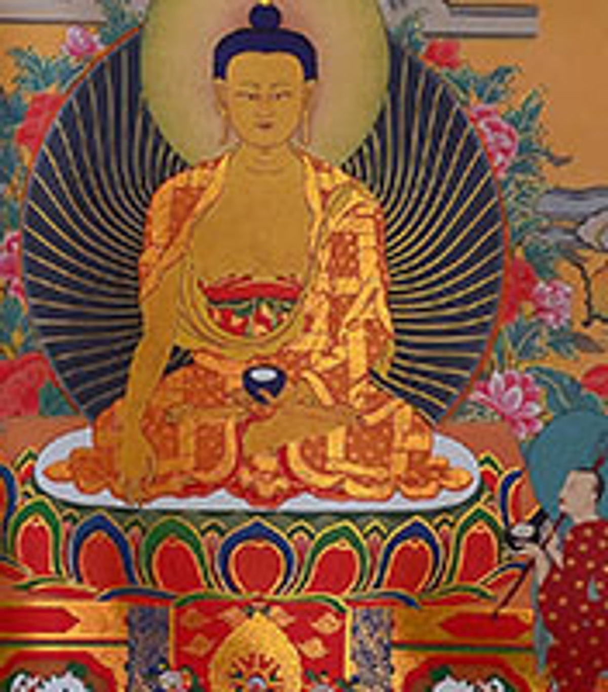 Shakyamuni Buddha detail-4