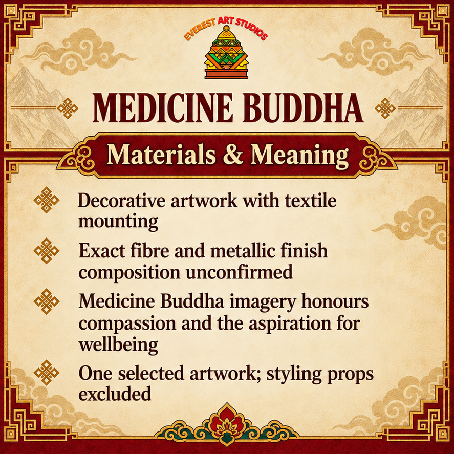 Medicine Buddha material