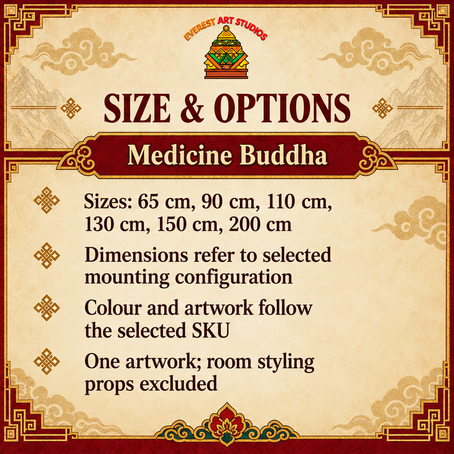 Medicine Buddha spec