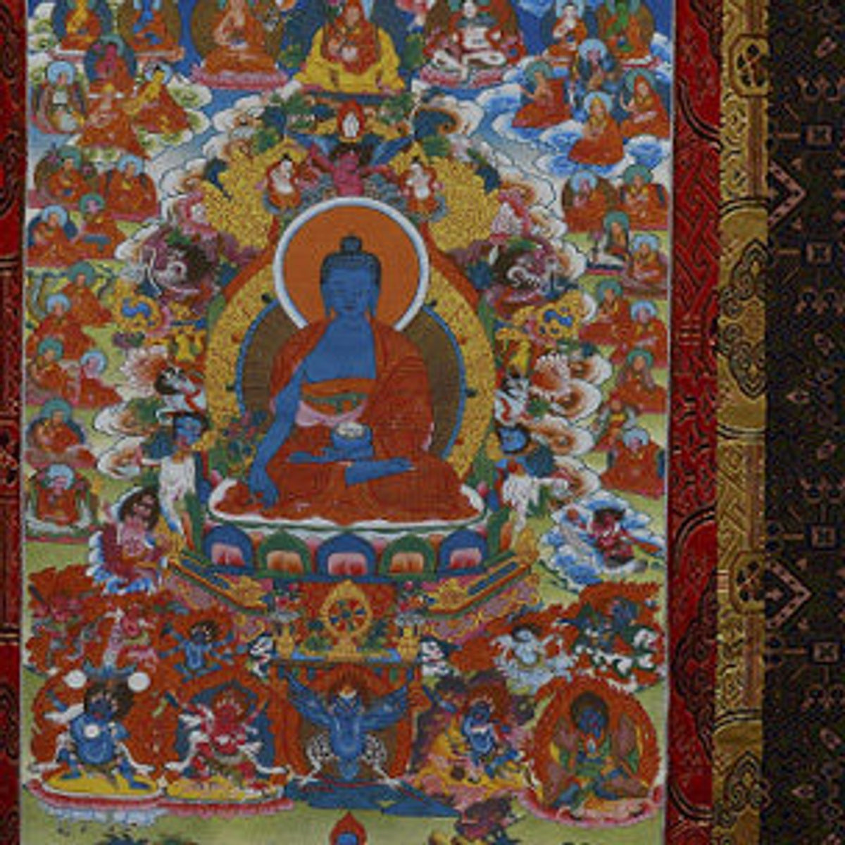 Medicine Buddha Merit Field detail-1