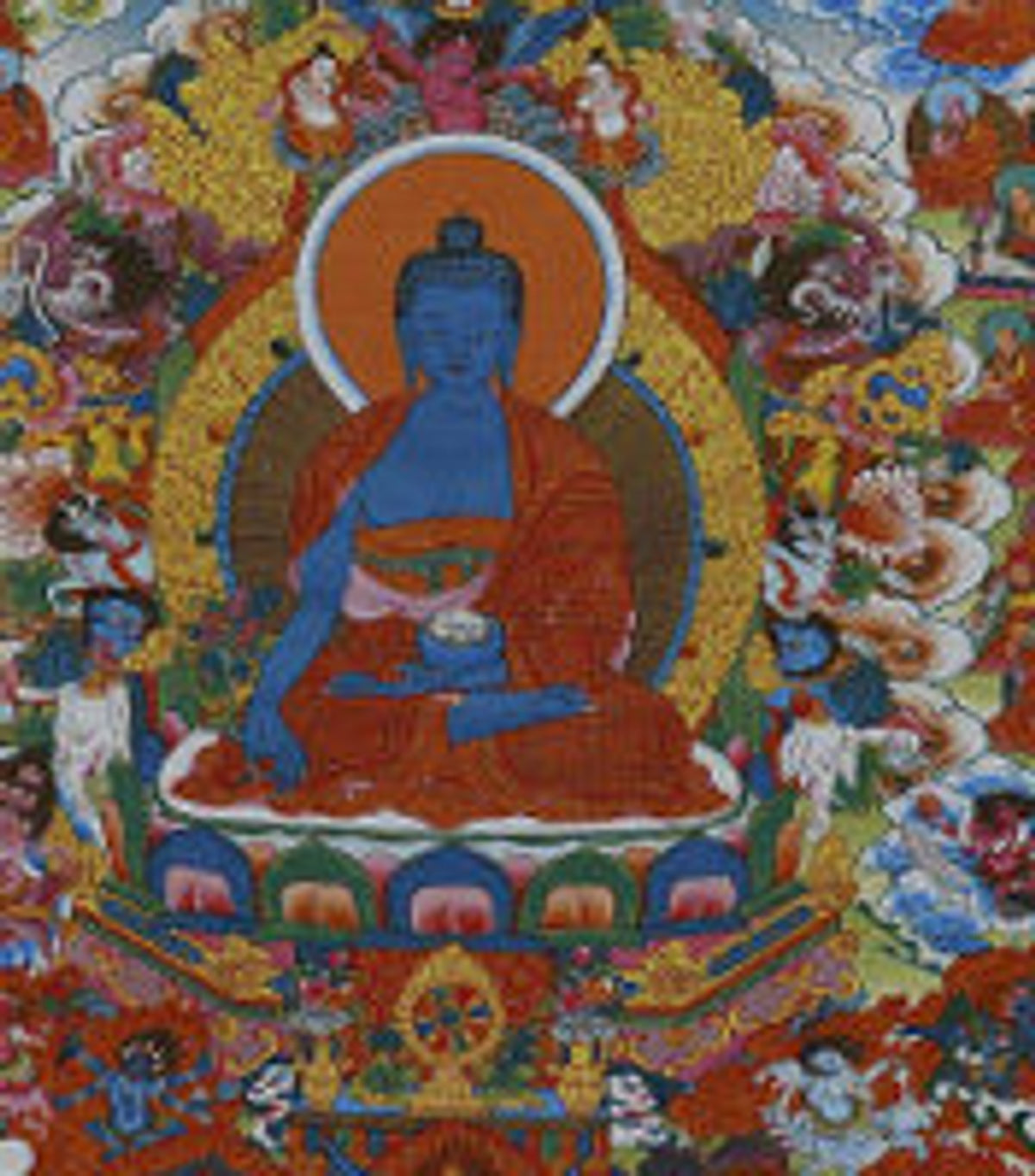 Medicine Buddha Merit Field detail-4
