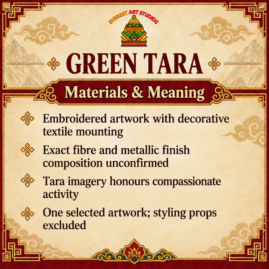 Green Tara material