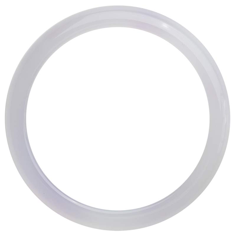 EverestArtstudios Natural Chalcedony Harmony Positive Bracelet Bangle