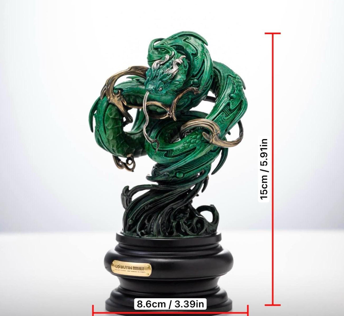 Rattan Snake Art Sculpture, Annual Limited Edition Figurine, High-End Fine Casting Serpent Statue, Luxury Home Decor Collector Art Piece