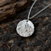 EverestArtStudios Mount Kailash 999 Fine Silver Pendant Necklace, Sacred Mountain, Waxed Cord or S925 Chain