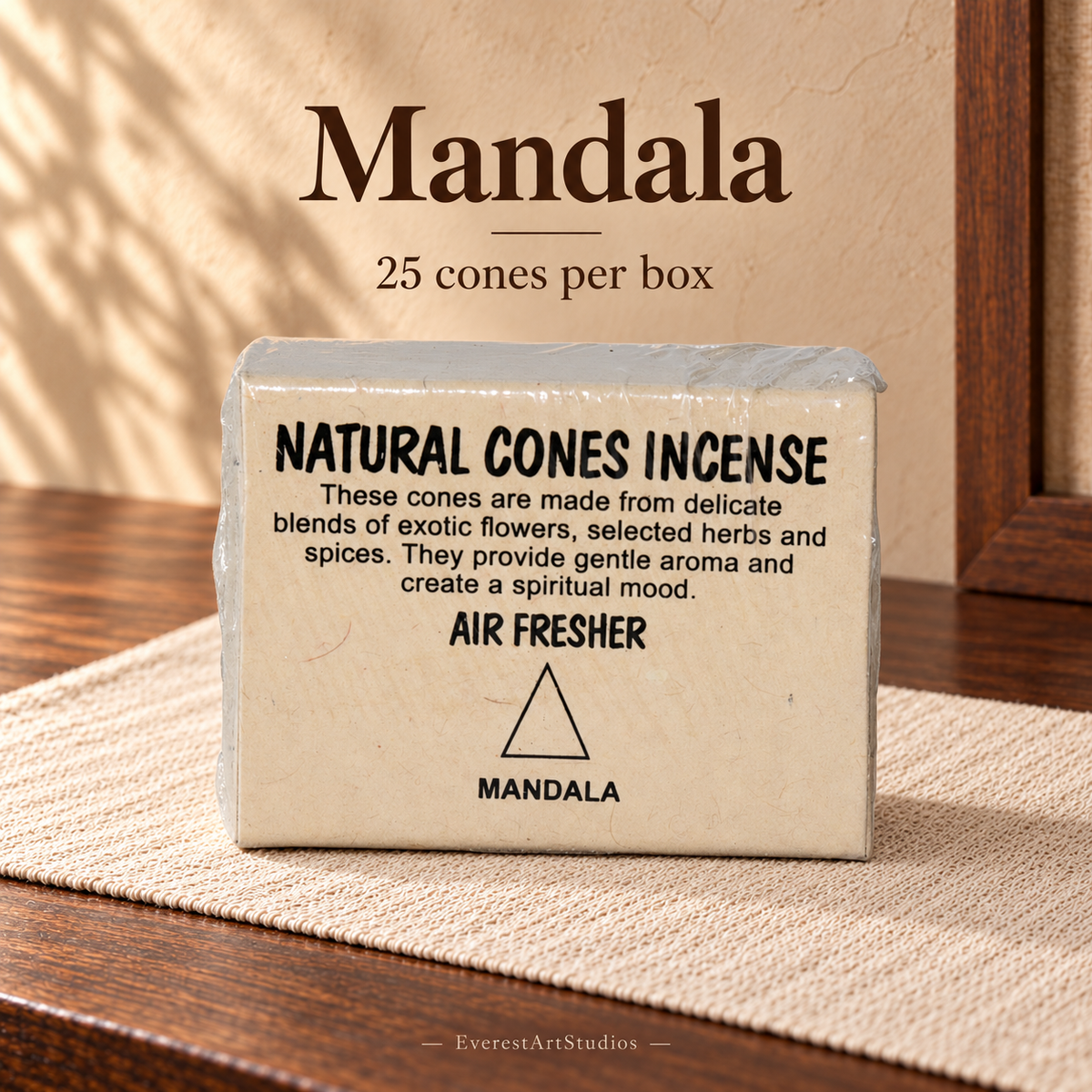 PTSX-TB623329877955-15 | Mandala | Source-matched incense packaging