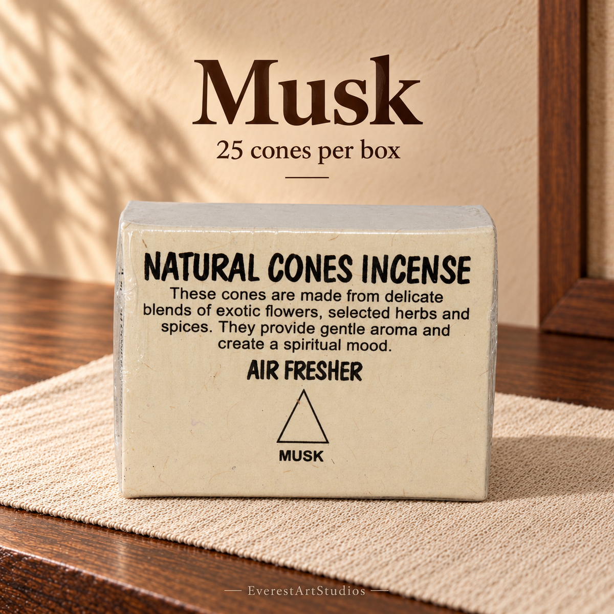 PTSX-TB623329877955-24 | Musk | Source-matched incense packaging