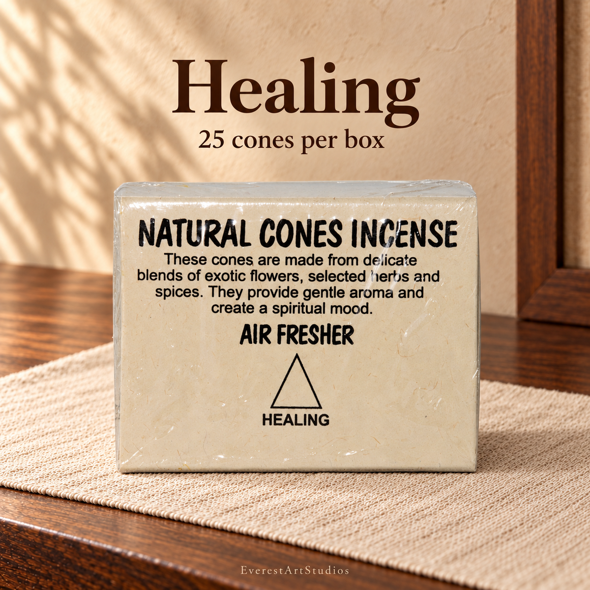 PTSX-TB623329877955-37 | Healing | Source-matched incense packaging