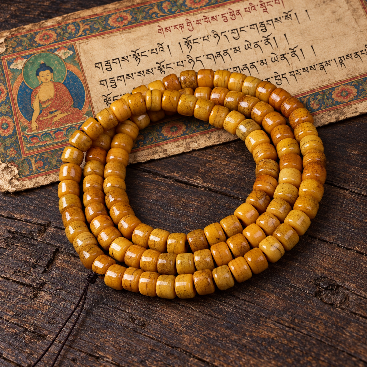 Tibetan mala — full product