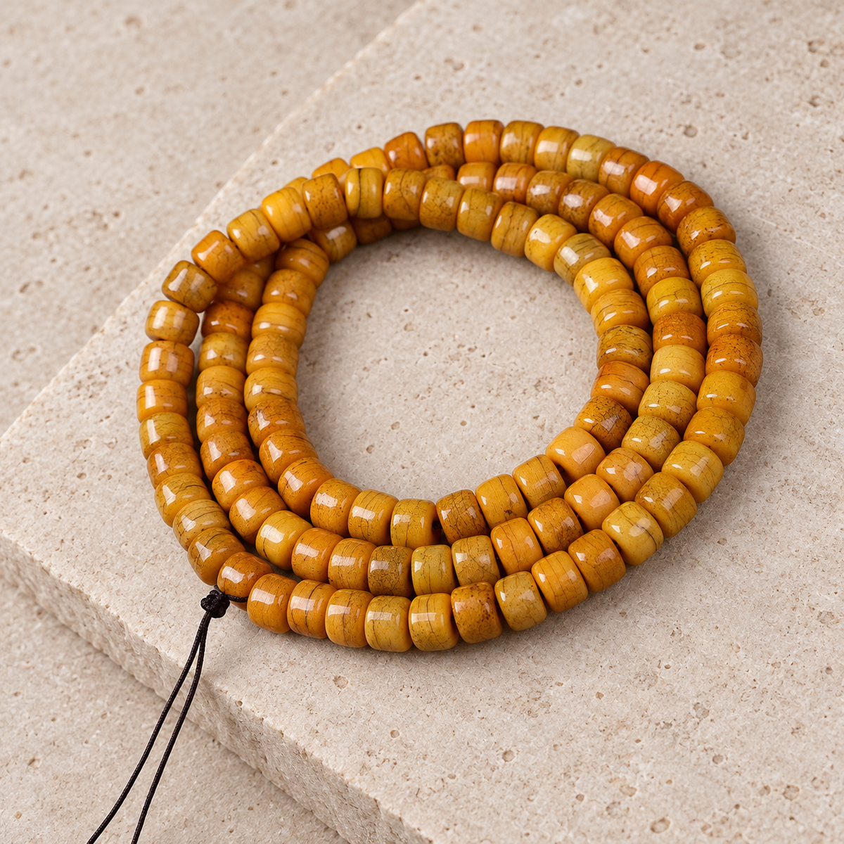 Tibetan mala — overall display