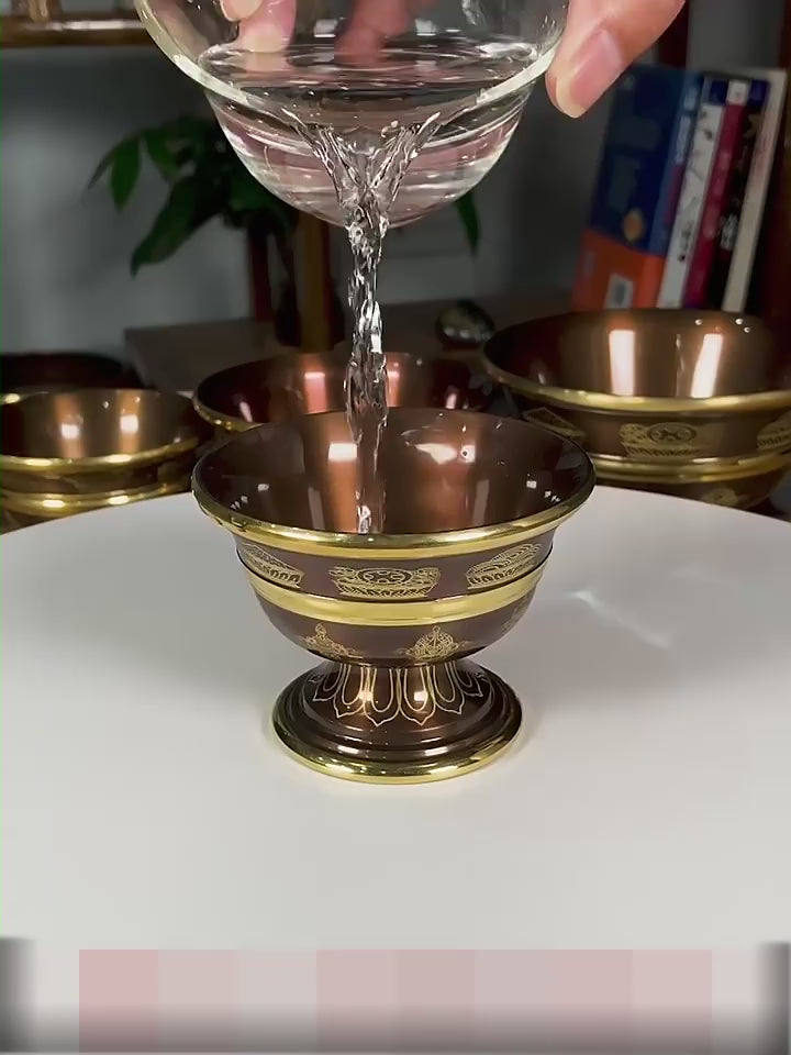 Load video: Original supplier video of the copper offering bowls
