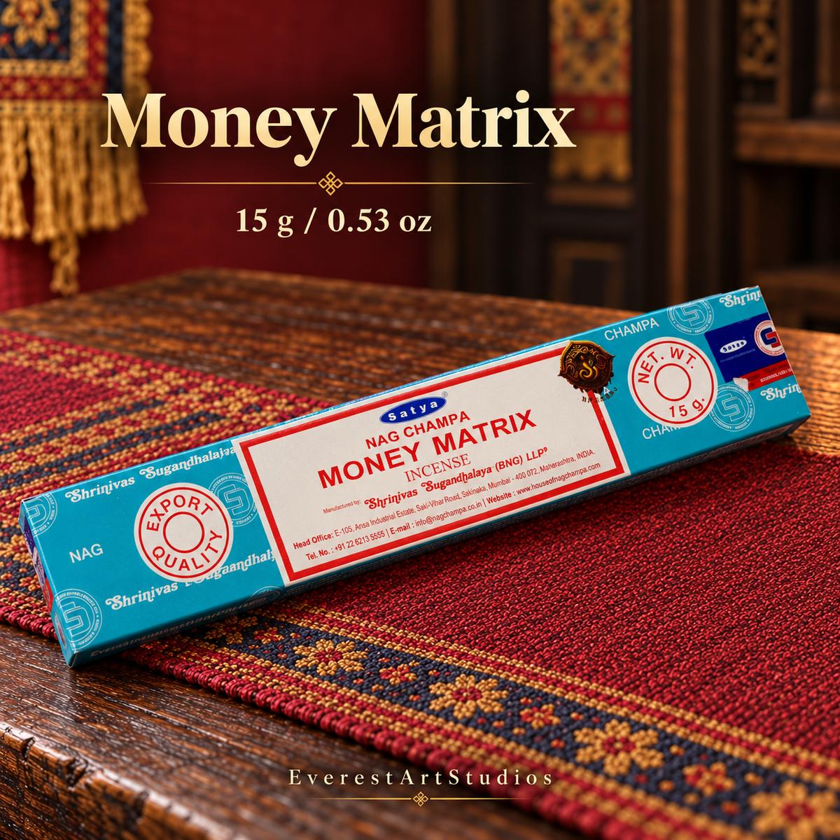 PTSX-TB542925238319-10 | Satya Money Matrix | Tibetan background
