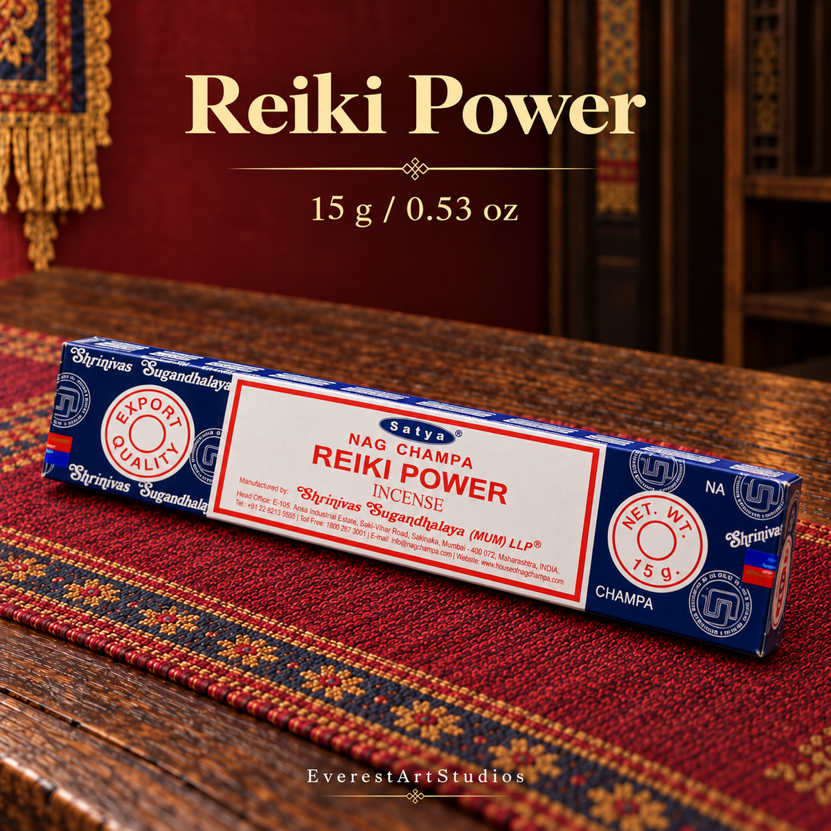 PTSX-TB542925238319-38 | Satya Reiki Power | 15 g | Tibetan background